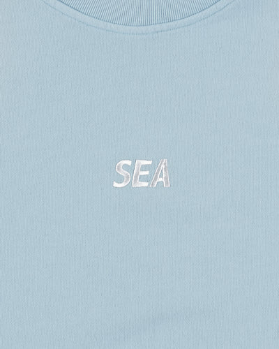 SULFUR DYEING LOGO CREWNECK SWEATSHIRT