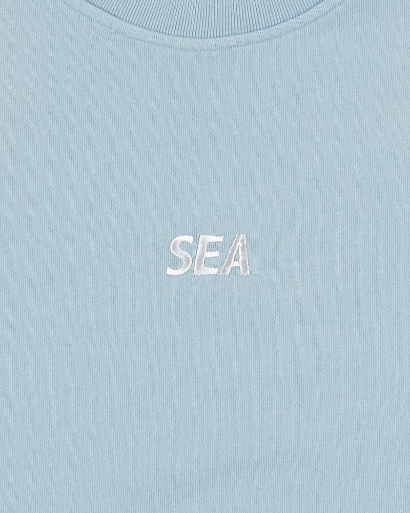 SULFUR DYEING LOGO CREWNECK SWEATSHIRT