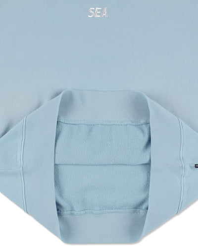 SULFUR DYEING LOGO CREWNECK SWEATSHIRT