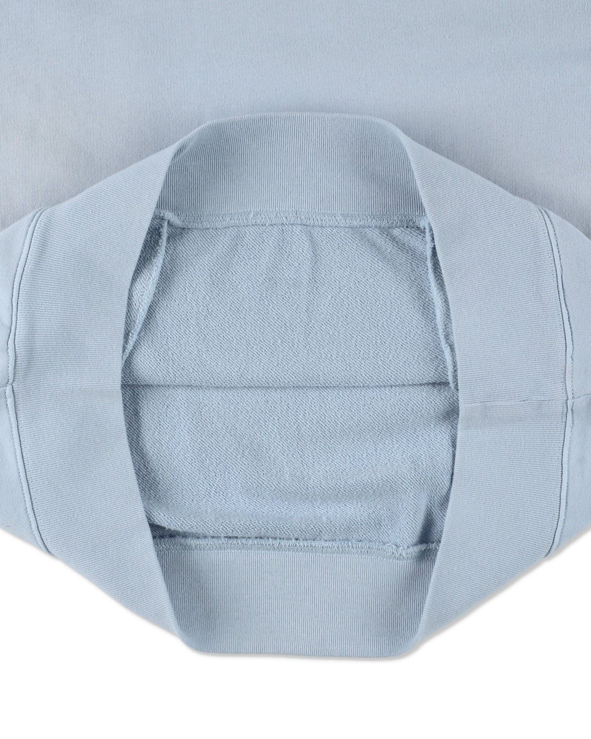 SULFUR DYEING LOGO HALF ZIP SWEATSHIRT