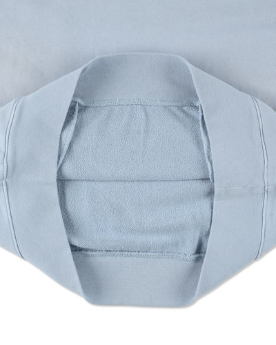 SULFUR DYEING LOGO HALF ZIP SWEATSHIRT