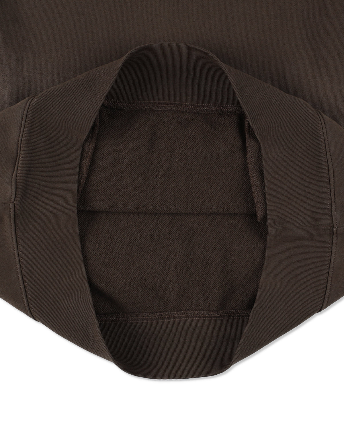 SULFUR DYEING LOGO HALF ZIP SWEATSHIRT