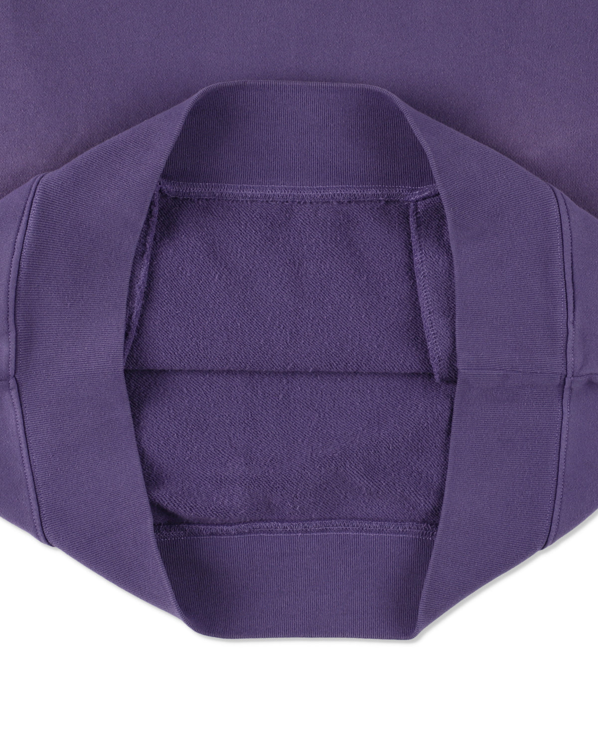 SULFUR DYEING LOGO HALF ZIP SWEATSHIRT