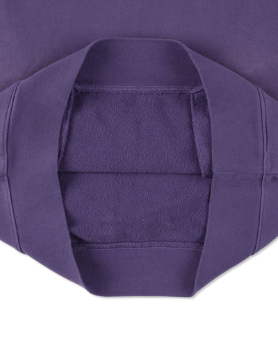 SULFUR DYEING LOGO HALF ZIP SWEATSHIRT