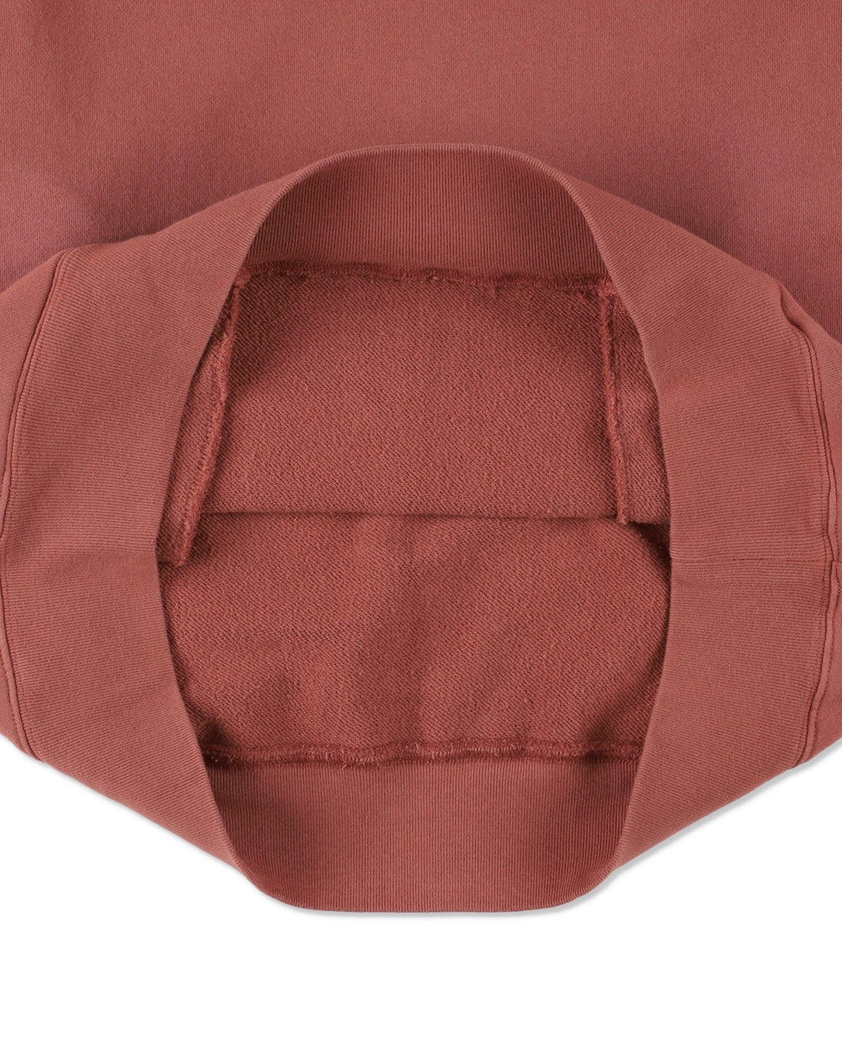 SULFUR DYEING LOGO HALF ZIP SWEATSHIRT