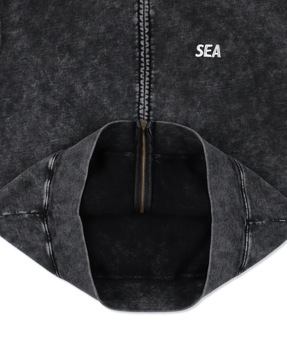 AGED ESSENTIAL ZIP HODDIE