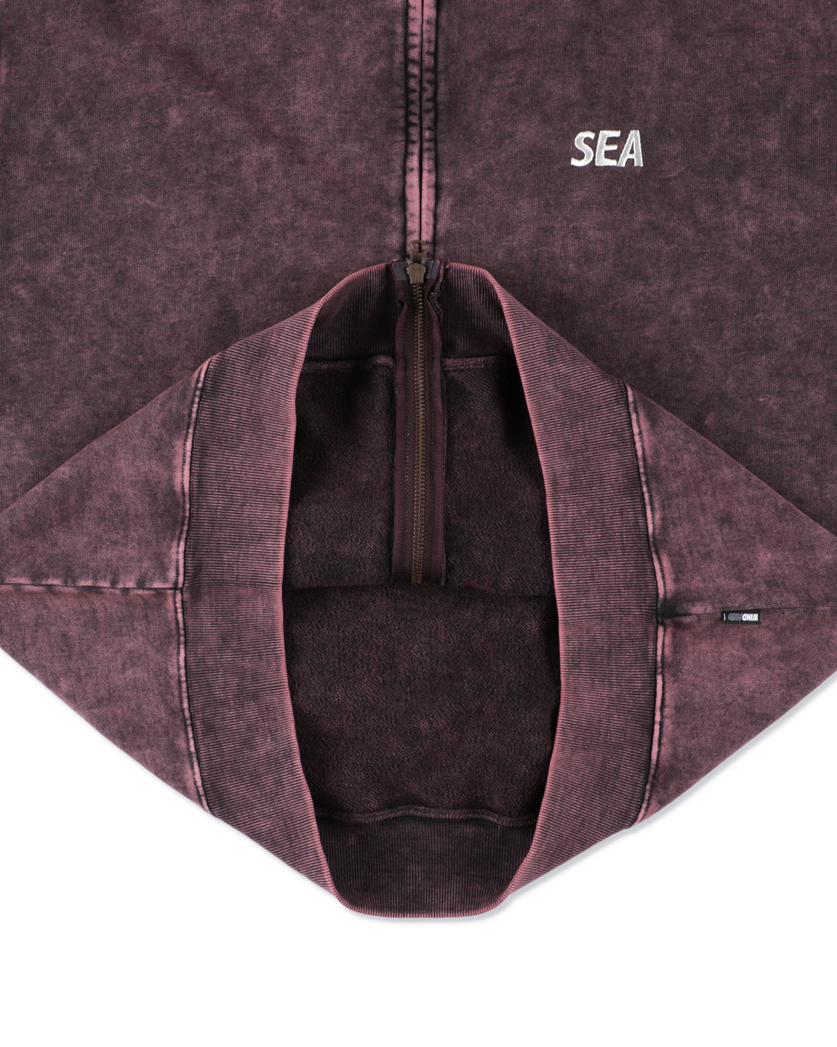 AGED ESSENTIAL ZIP HODDIE