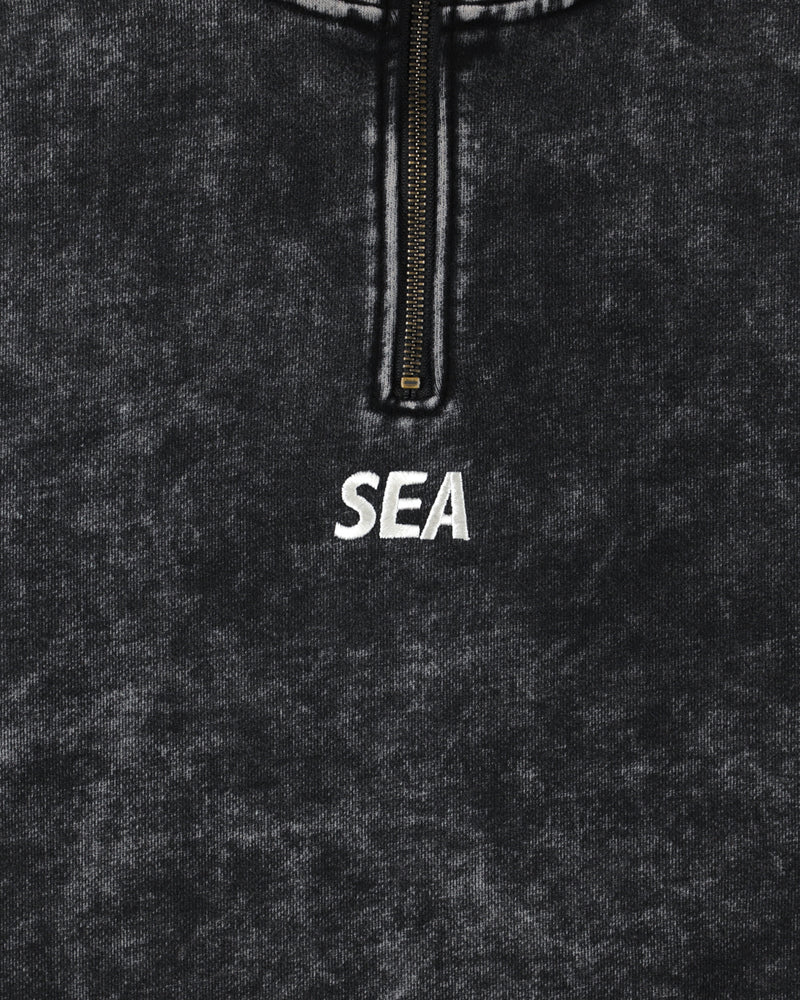 AGED ESSENTIAL HALF ZIP SWEATSHIRTS