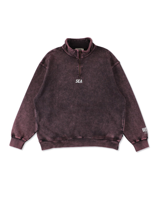 AGED ESSENTIAL HALF ZIP SWEATSHIRTS
