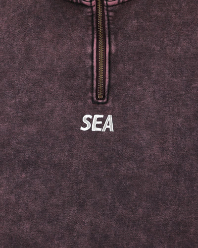 AGED ESSENTIAL HALF ZIP SWEATSHIRTS