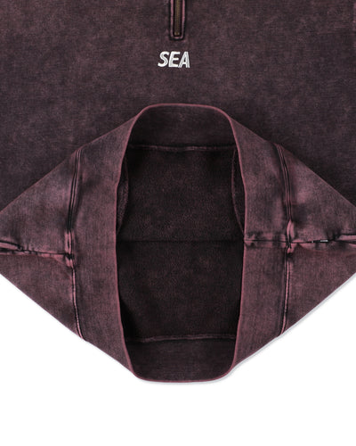 AGED ESSENTIAL HALF ZIP SWEATSHIRTS