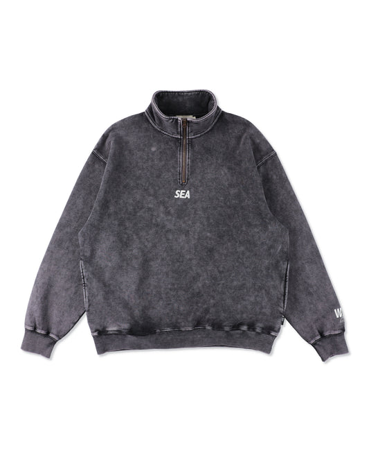 AGED ESSENTIAL HALF ZIP SWEATSHIRTS