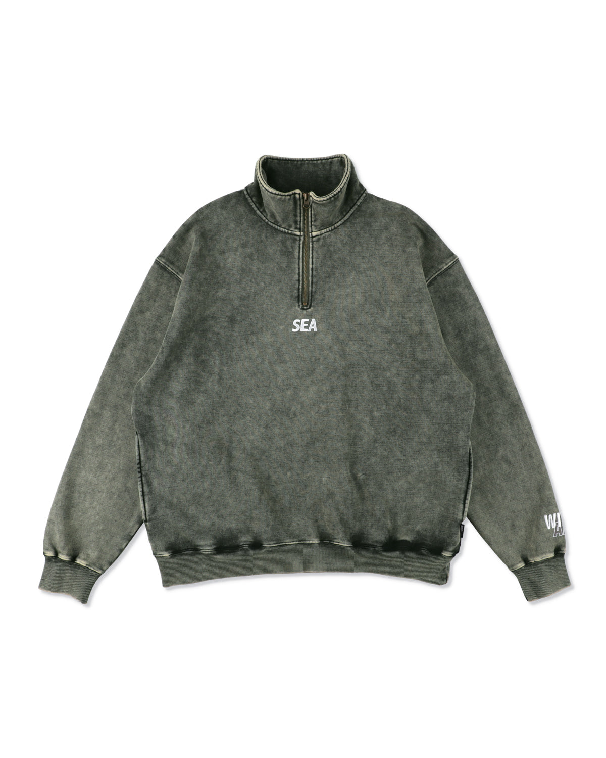 AGED ESSENTIAL HALF ZIP SWEATSHIRTS