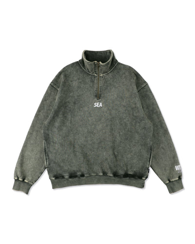 AGED ESSENTIAL HALF ZIP SWEATSHIRTS