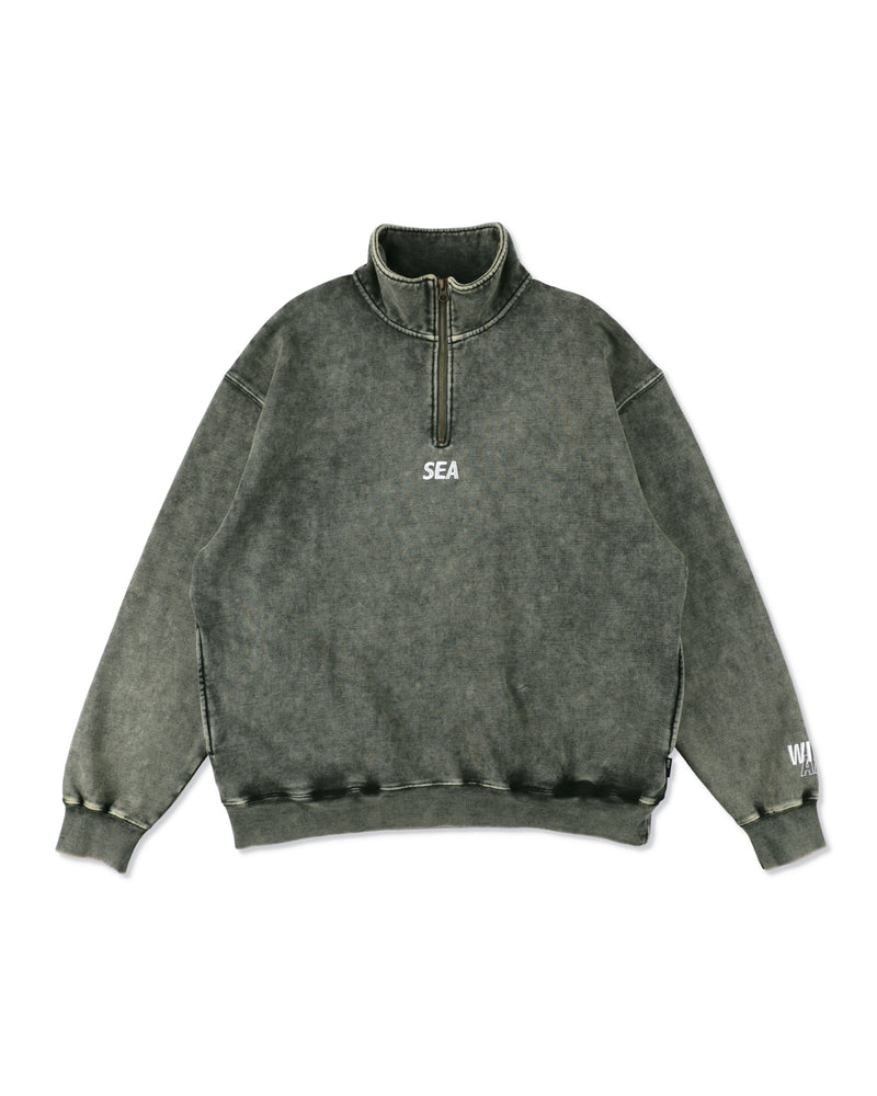 AGED ESSENTIAL HALF ZIP SWEATSHIRTS