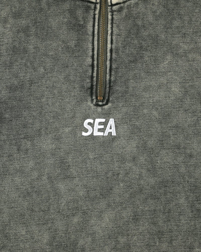 AGED ESSENTIAL HALF ZIP SWEATSHIRTS