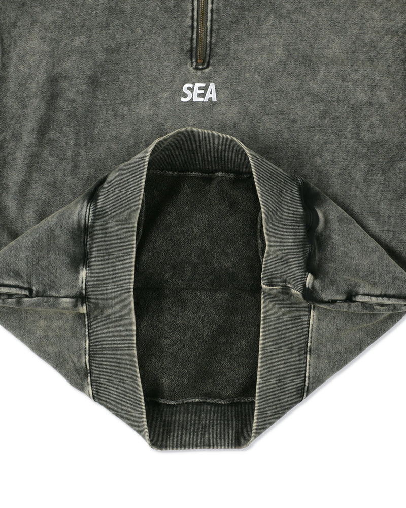 AGED ESSENTIAL HALF ZIP SWEATSHIRTS