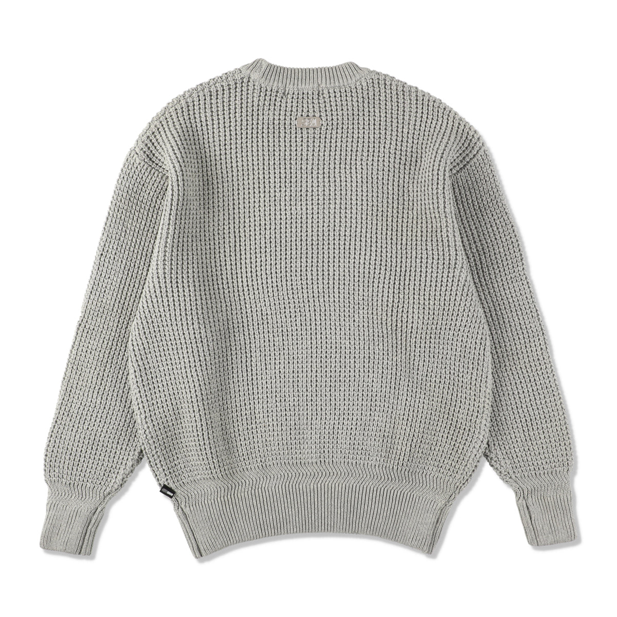 COTTON WAFFLE SWEATER