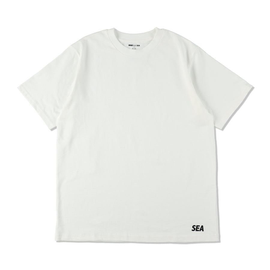 WIND AND SEA PLAIN S/S Tee white M - Tシャツ/カットソー(半袖/袖なし)