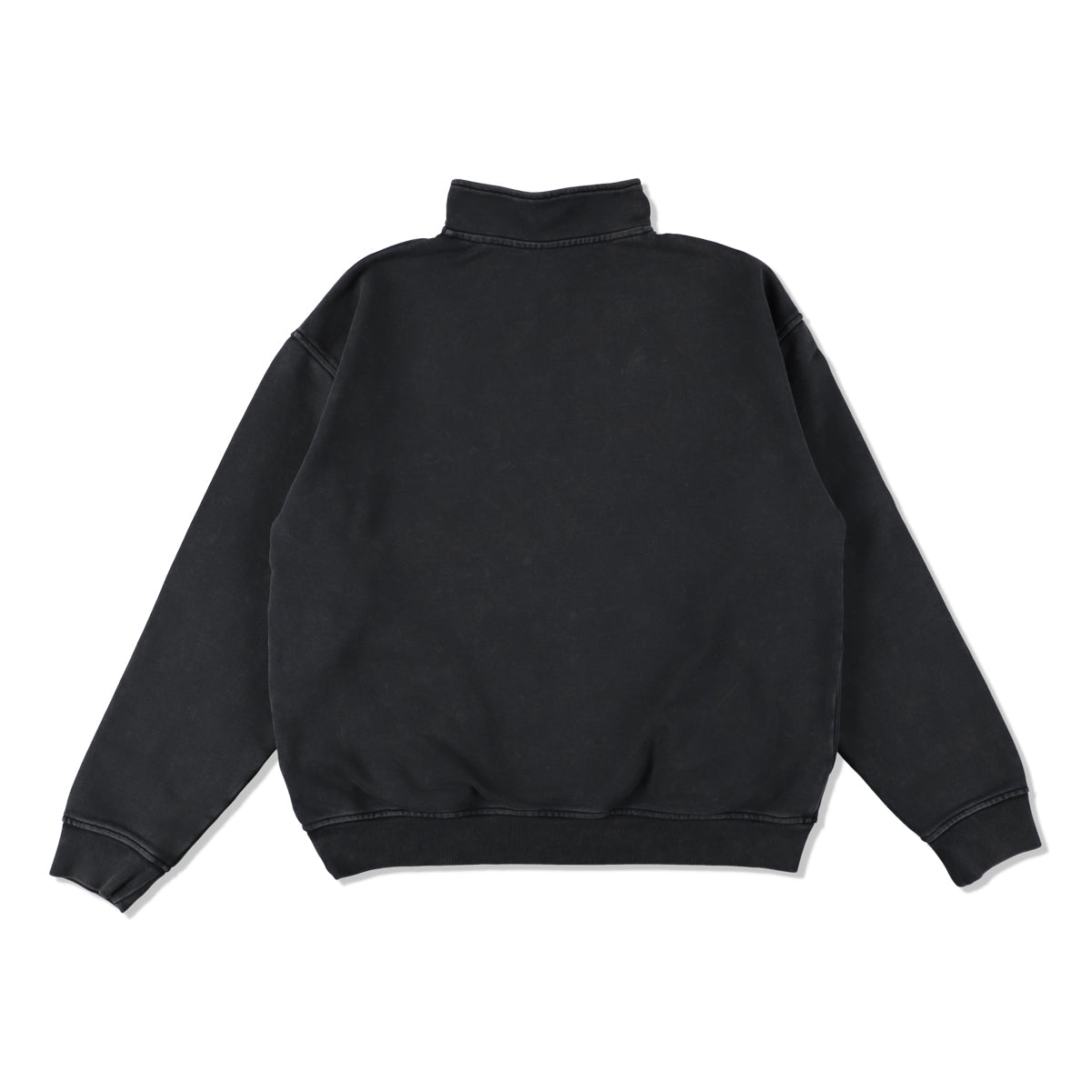 SEA PIGMENT HALF ZIP SWEAT