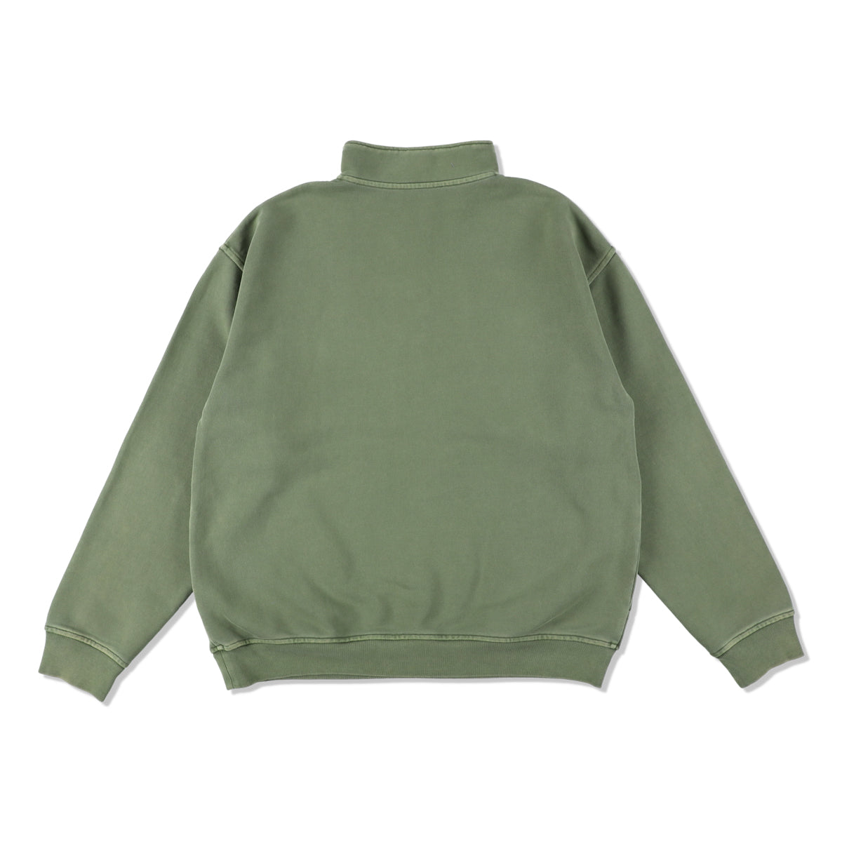 SEA PIGMENT HALF ZIP SWEAT