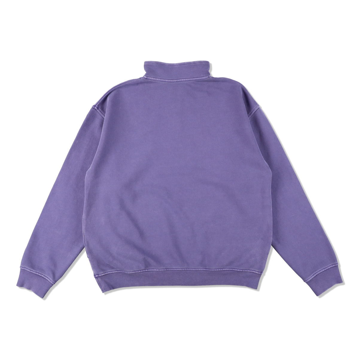 SEA PIGMENT HALF ZIP SWEAT