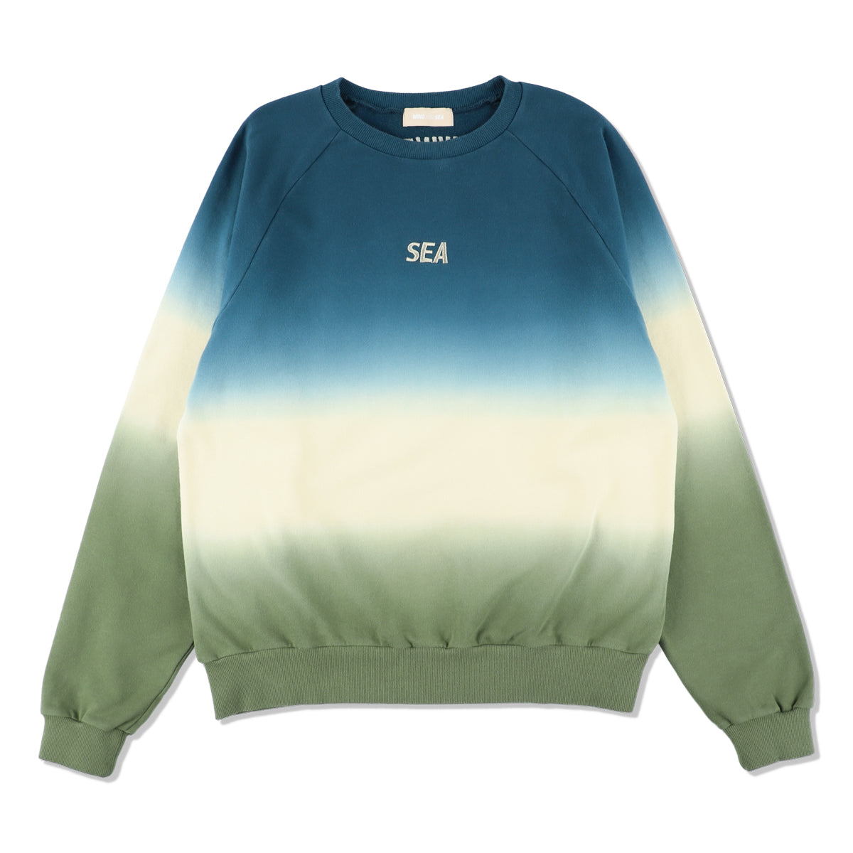 STEP_DYE RAGLAN CREW NECK