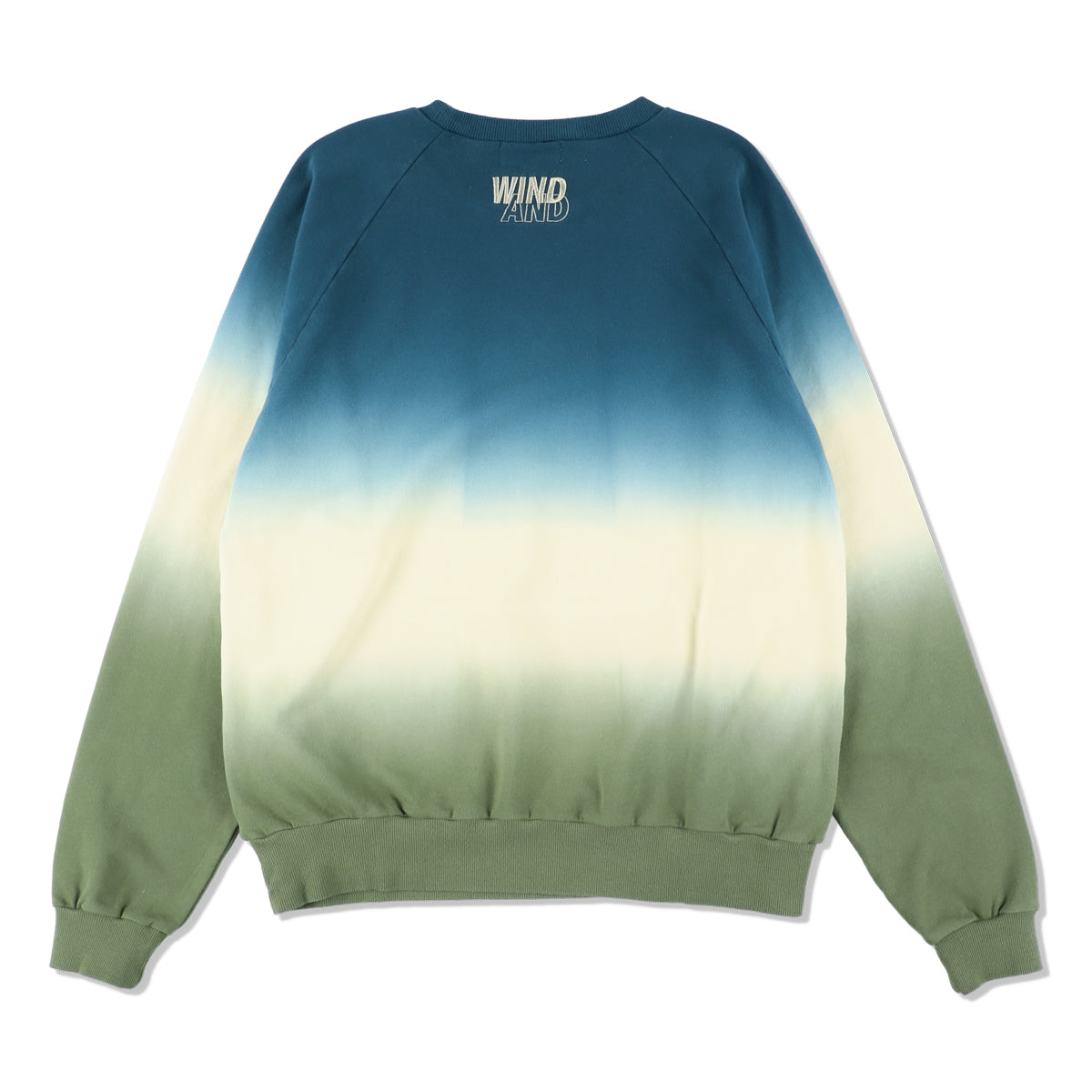 STEP_DYE RAGLAN CREW NECK