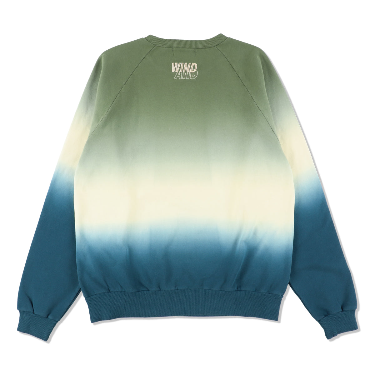 STEP_DYE RAGLAN CREW NECK