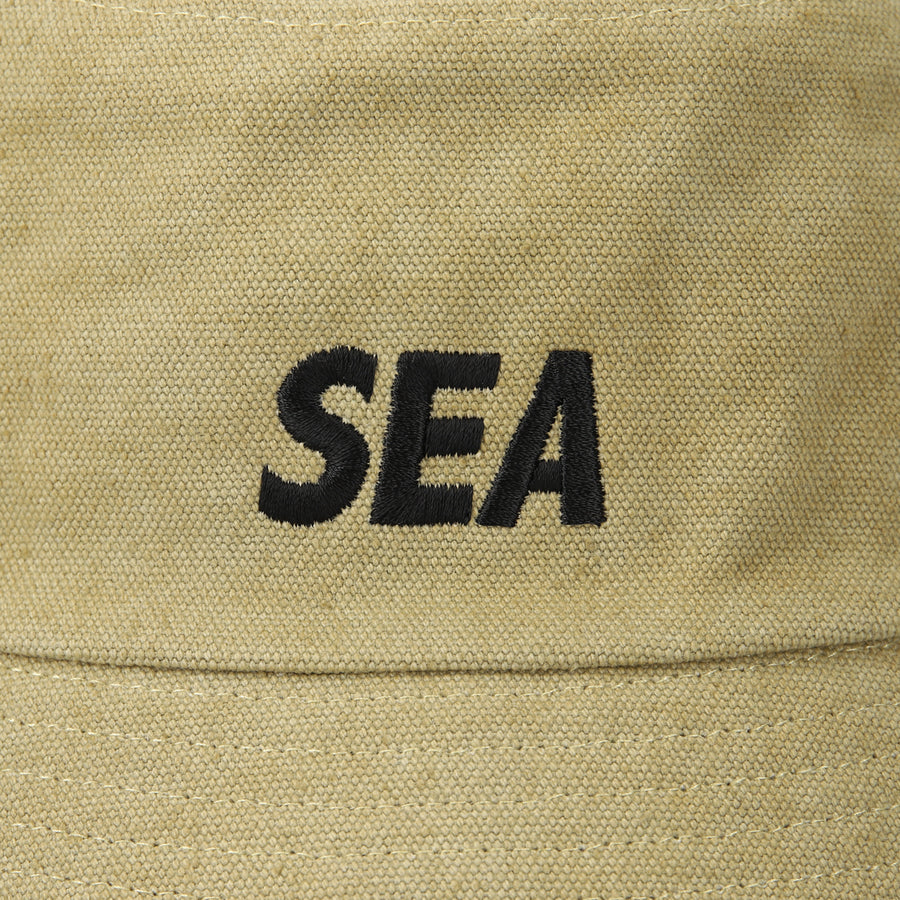 SEA ESS BUCKET HAT / BEIGE