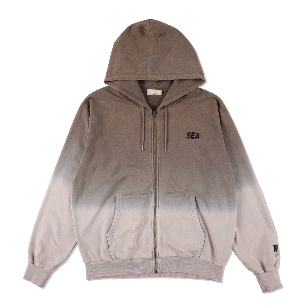 Step_Dye Zip-up Sweat shirt