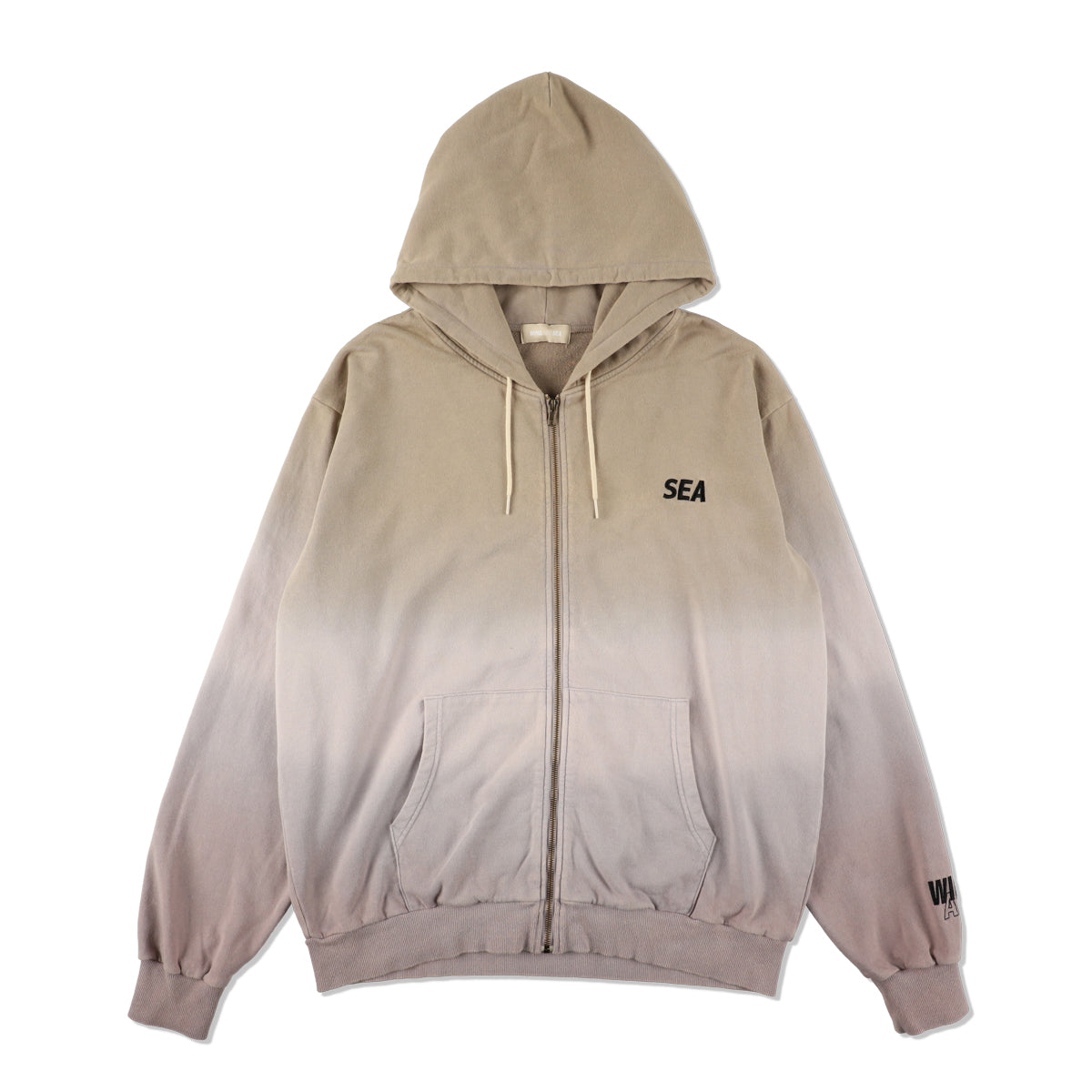 Step_Dye Zip-up Sweat shirt