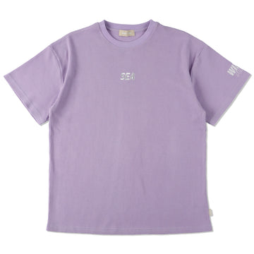 ES_WAFFLE S/S TOP / LILAC