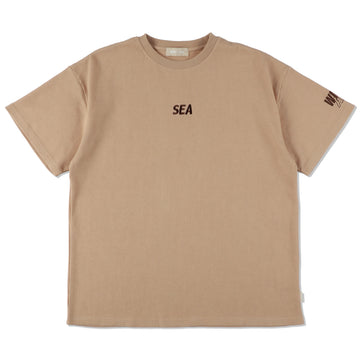 ES_WAFFLE S/S TOP / SAND