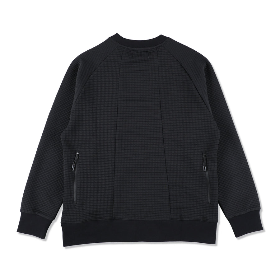 WDS-ES WDS_TEX Dimensional Crewneck Sweatshirt / BLACK