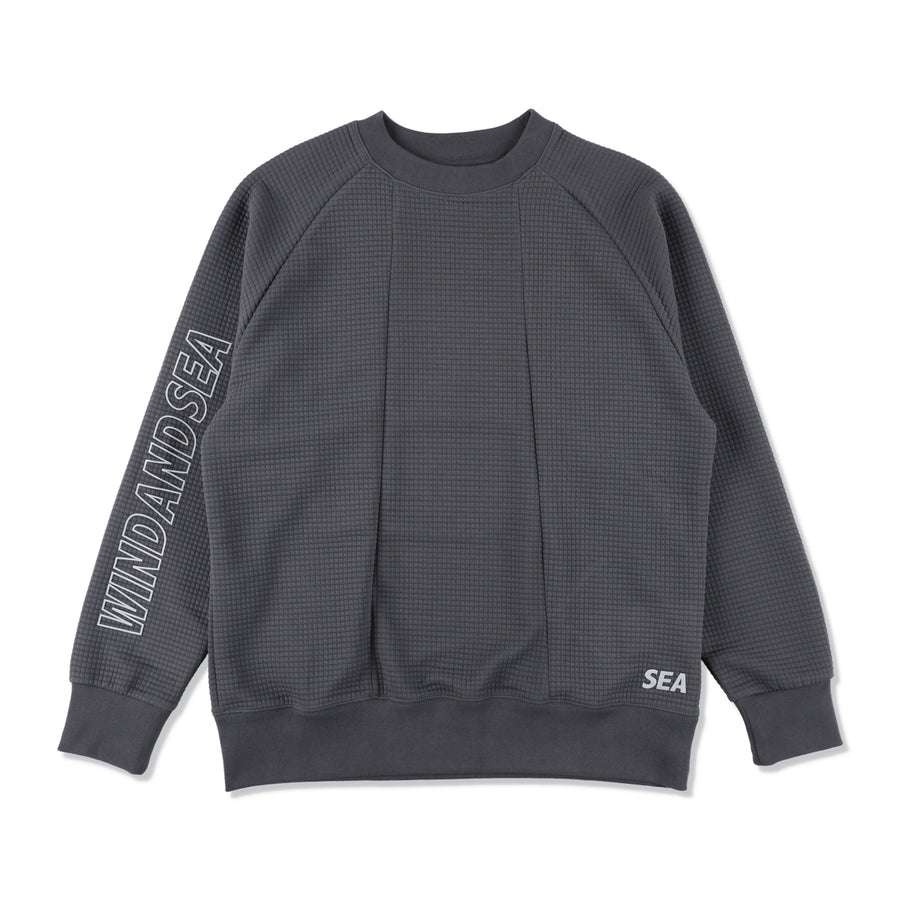 WDS-ES WDS_TEX Dimensional Crewneck Sweatshirt / DARK_GRAY