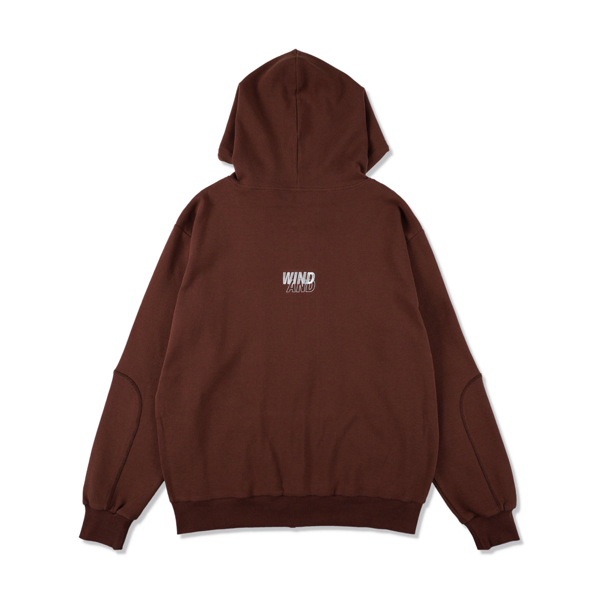 ES_W_Zip-Up Hooded Waffle Shirt