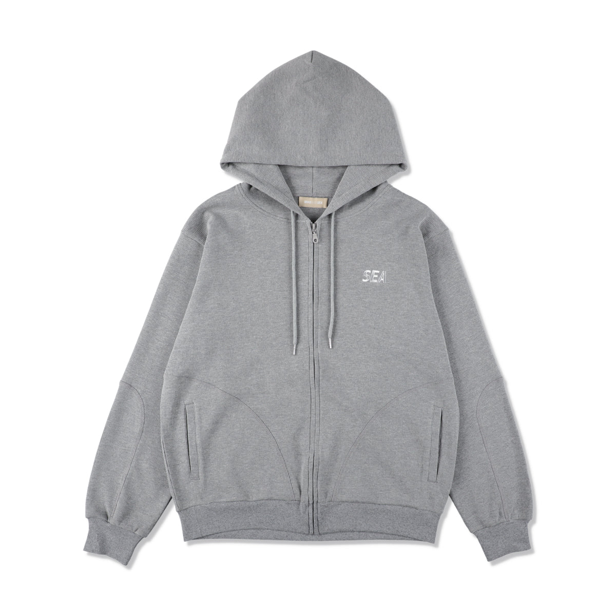 ES_W_Zip-Up Hooded Waffle Shirt