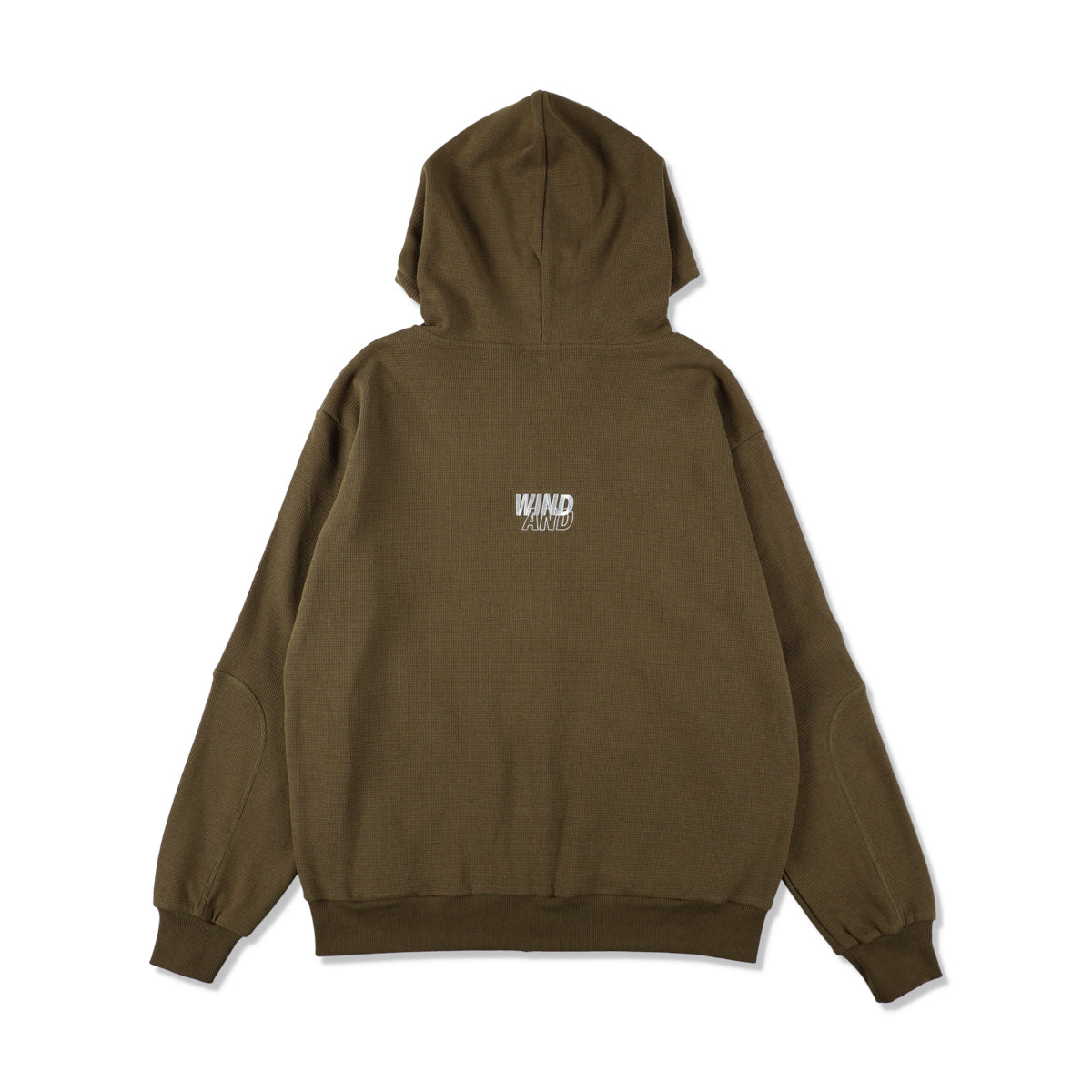 ES_W_Zip-Up Hooded Waffle Shirt