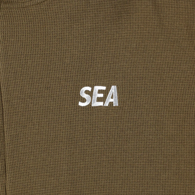 ES_W_Zip-Up Hooded Waffle Shirt