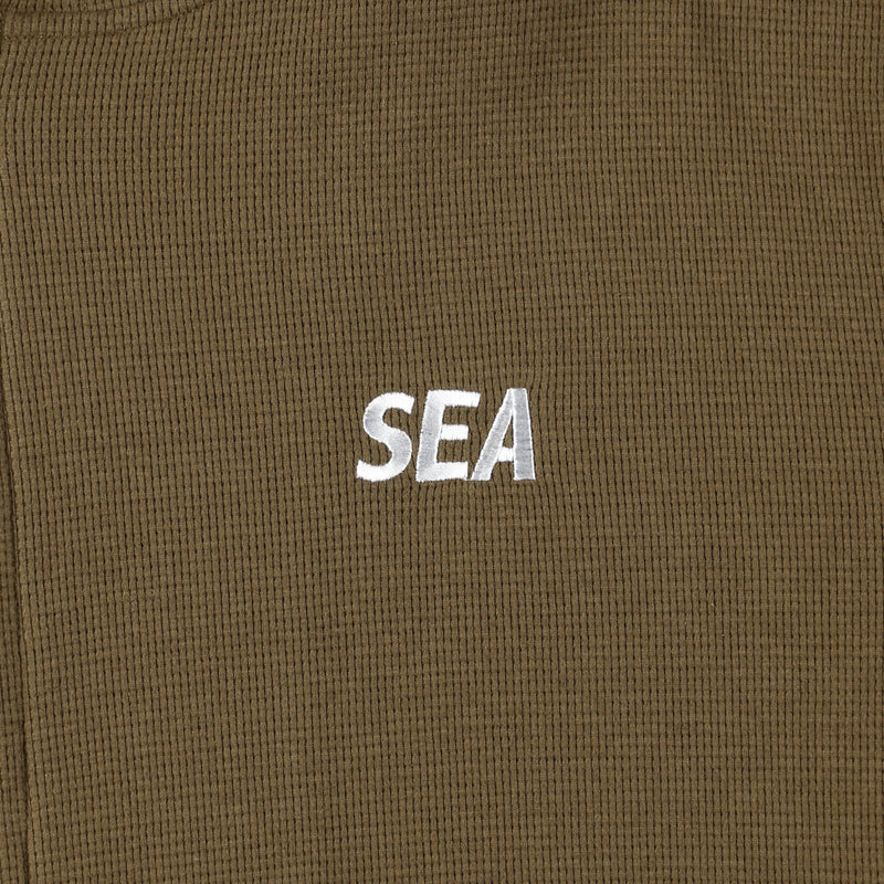 ES_W_Zip-Up Hooded Waffle Shirt