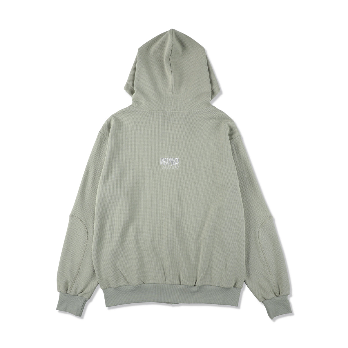 ES_W_Zip-Up Hooded Waffle Shirt