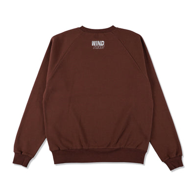 ES_W_Raglan Crew Neck Waffle Shirt