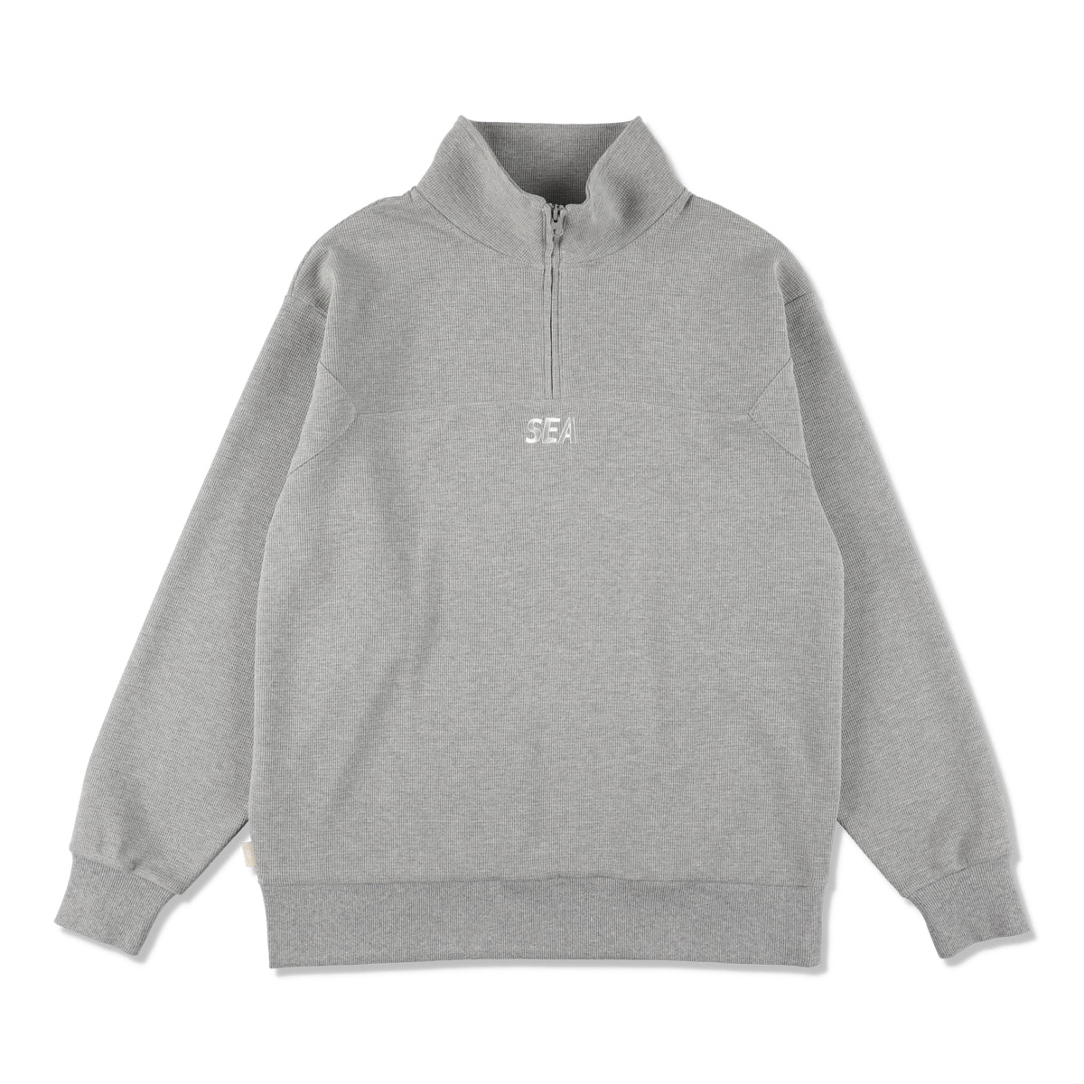 ES_W_Half Zip Waffle Shirt