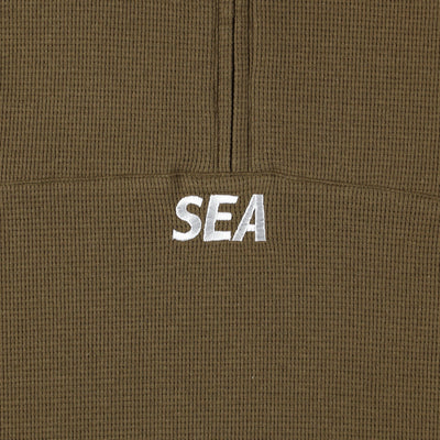 ES_W_Half Zip Waffle Shirt