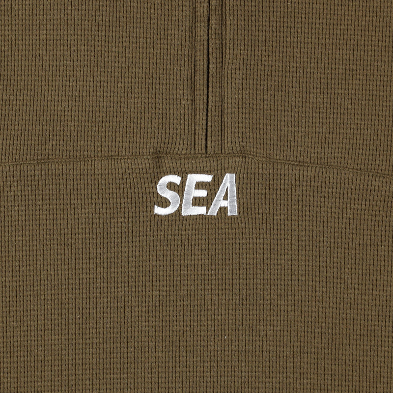 ES_W_Half Zip Waffle Shirt