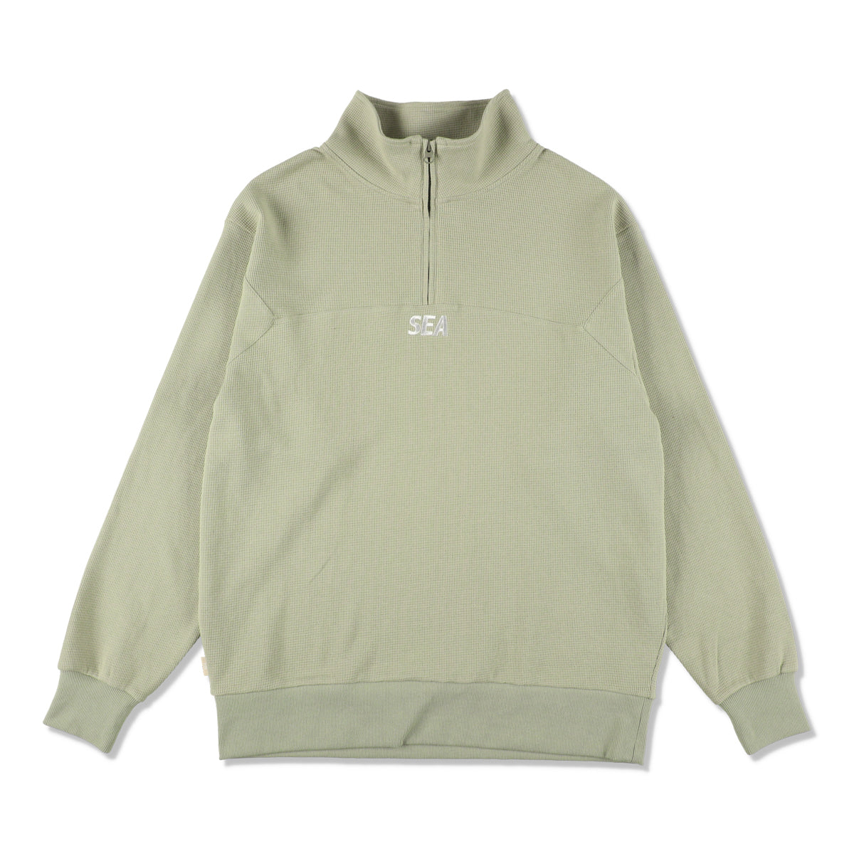 ES_W_Half Zip Waffle Shirt