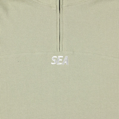 ES_W_Half Zip Waffle Shirt