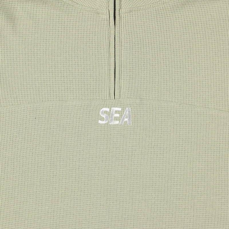 ES_W_Half Zip Waffle Shirt