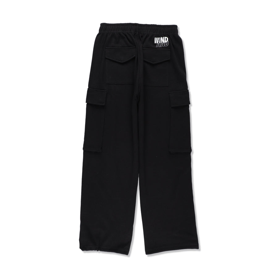 ES_W_Waffle Cargo Pant / BLACK